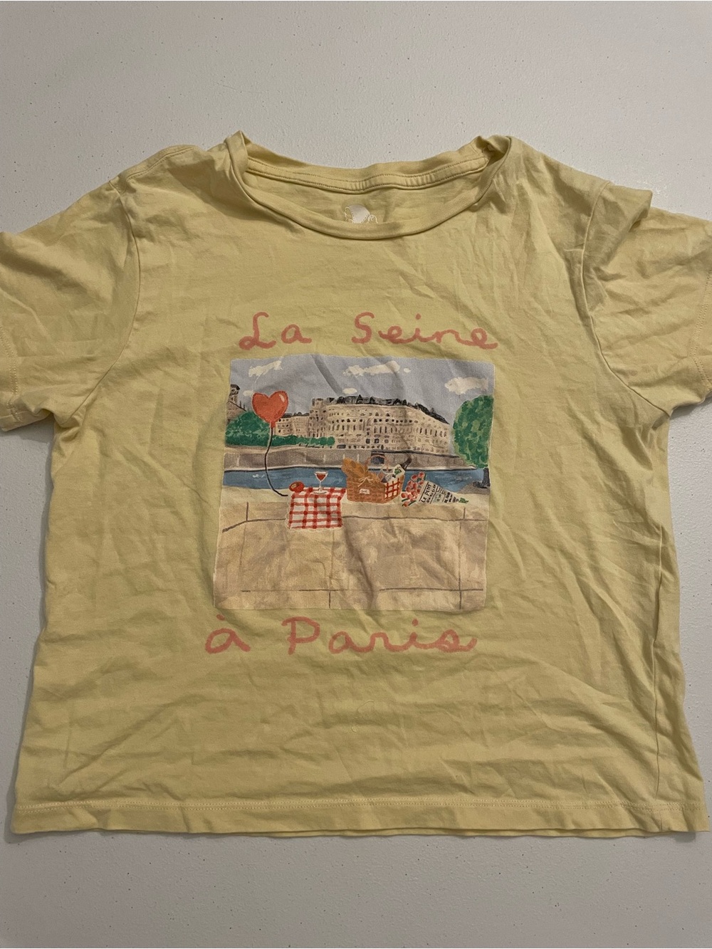 This is a Topten x Muro collaboration T-shirt (“La Seine à Paris”). Size: medium